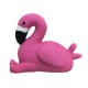 Gioco giochi FouFou Dog Rainbow Bright Chew Latex Toy - Flamingo