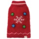 Maglia Natale FouFou Dog Ugly Christmas Sweater - Snowflake