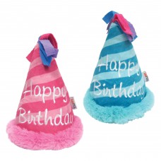 Gioco Giochi FouFou Dog Birthday Hat Crinkle Plush Toys (2pcs. ass.)