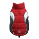 Wave Reflective Puffer Vest Red