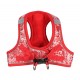 Royal Elegance Red EZ Reflective Harness Vest