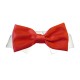 Satin Bow Tie Red