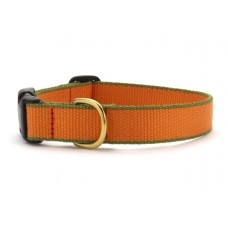 Color Market (Green Market) Tangerine And Pine Green Collar