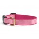 Pink Gingham Collar