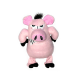 Tuffy Mighty Jr Angry Animals Pig